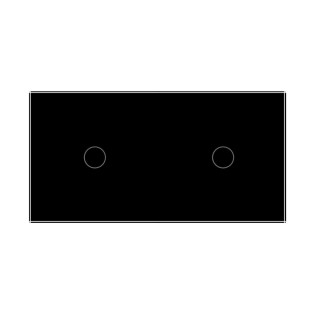 Сенсорный ZigBee выключатель 2 сенсора (1-1) черный Livolo (VL-C701Z/C701Z-12) Сенсорный ZigBee выключатель 2 сенсора (1-1) черный Livolo (VL-C701Z/C701Z-12)