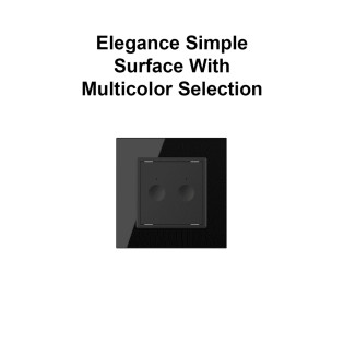 Умный сенсорный ZigBee выключатель для роллет Sense черный Livolo (VL-C7FC2WZ-2BP) Умный сенсорный ZigBee выключатель для роллет Sense черный Livolo (VL-C7FC2WZ-2BP)