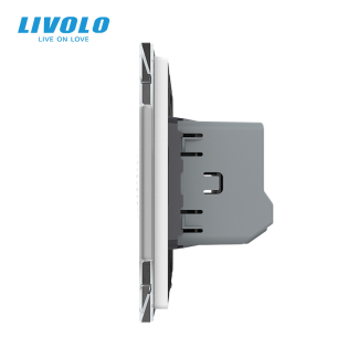 Дверной звонок сирена ZigBee белый Livolo (VL-C7-FCBZ-2WP) Дверной звонок сирена ZigBee белый Livolo (VL-C7-FCBZ-2WP)