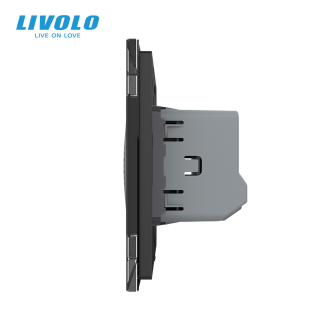 Дверной звонок сирена ZigBee черный Livolo (VL-C7-FCBZ-2BP) Дверной звонок сирена ZigBee черный Livolo (VL-C7-FCBZ-2BP)