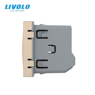 Механизм дверной звонок сирена ZigBee золото Livolo (VL-FCBZ-2AP) Механизм дверной звонок сирена ZigBee золото Livolo (VL-FCBZ-2AP)