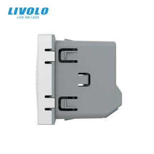 Механизм дверной звонок сирена ZigBee серый Livolo (VL-FCBZ-2IP) Механизм дверной звонок сирена ZigBee серый Livolo (VL-FCBZ-2IP)