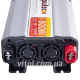 Преобраз. напряжения PULSO/IMU 520/12V-220V/500W/USB-5VDC2.0A/мод.синус./клеммы (IMU-520)